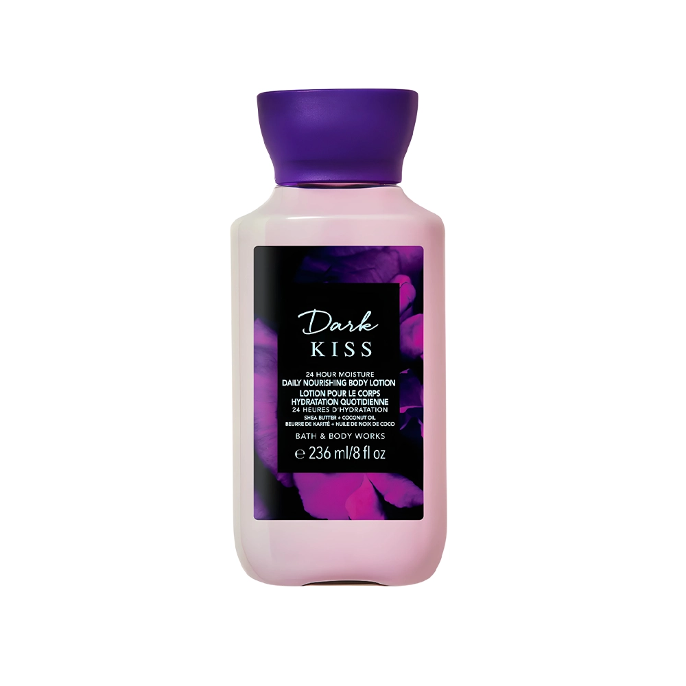 لوسیون بدن مغذی روزانه دارک کیس بث اند بادی ورکس مدل Bath & Body Works Dark Kiss Daily Nourishing Body Lotion