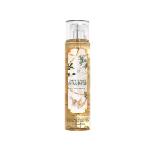 بادی اسپلش زنانه اسنوفلیک اند کشمیر بث اند بادی ورکس مدل Bath & Body Works Snowflakes & Cashmere Fine Fragrance Mist