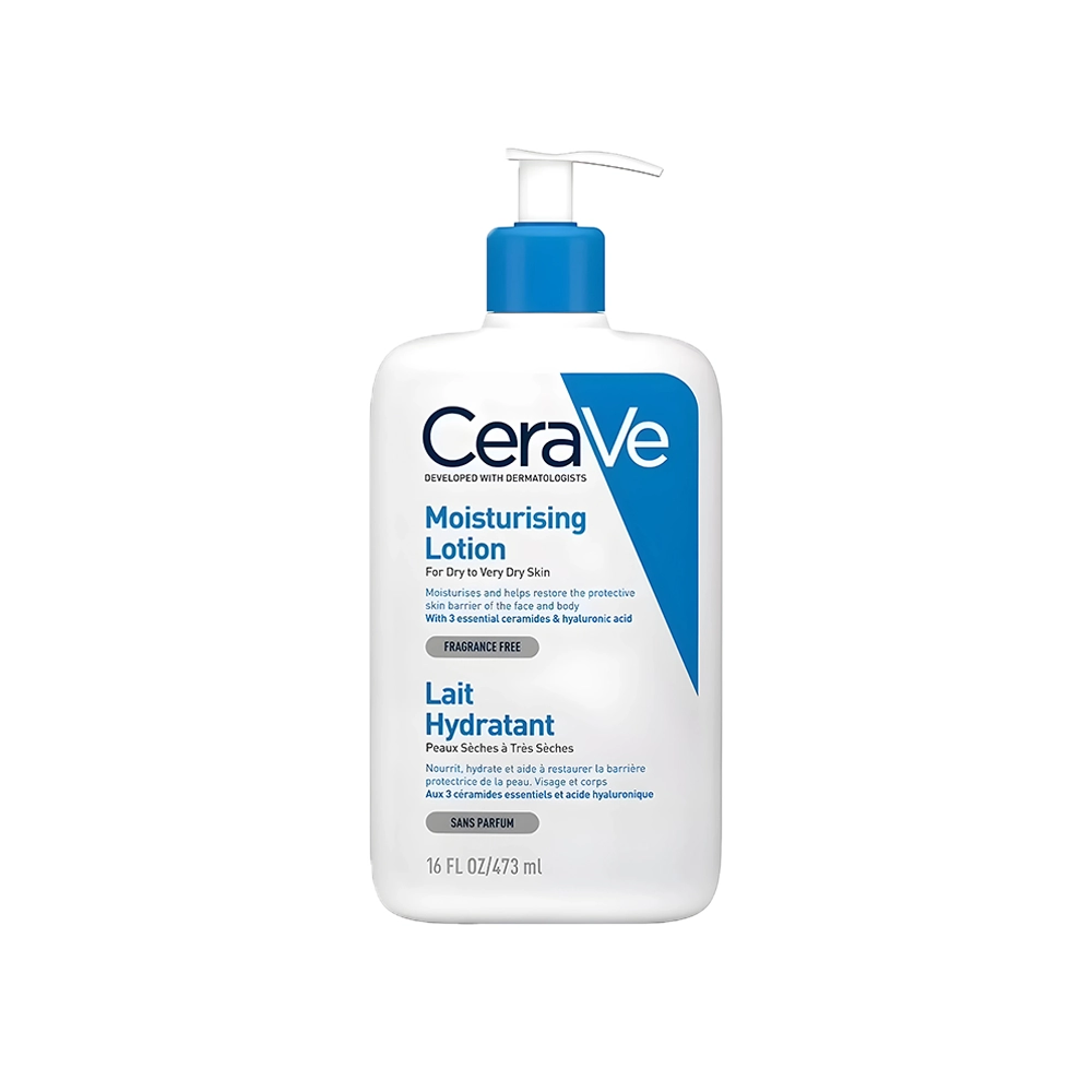 لوسیون بدن مرطوب کننده و آبرسان مناسب برای پوست خشک سراوی مدل CeraVe Moisturizing Lotion with Ceramides for Dry to Very Dry Skin