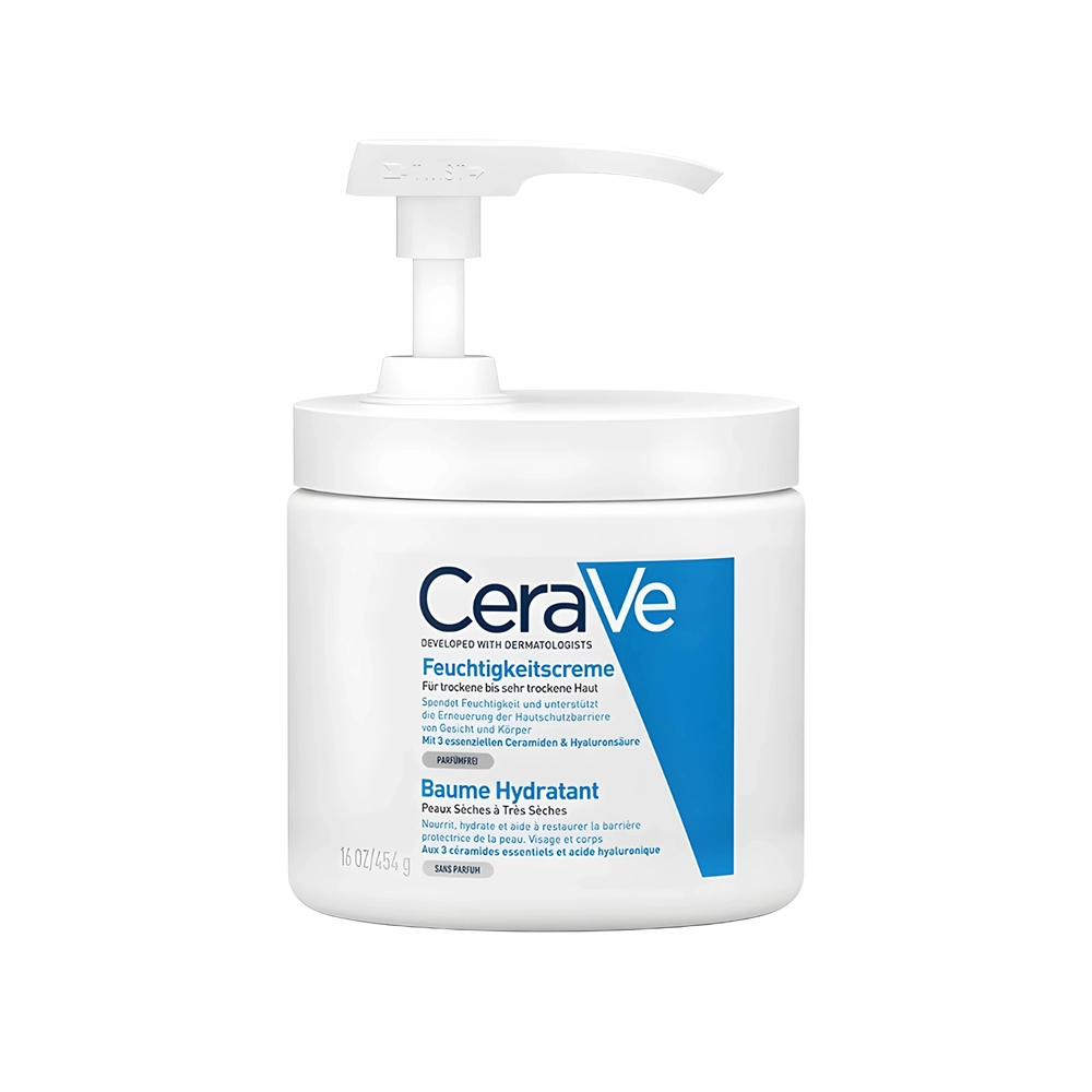 کرم مرطوب کننده و آبرسان مناسب برای پوست خشک سراوی مدل Cerave Feuchtigkeitscreme Baume Hydratant