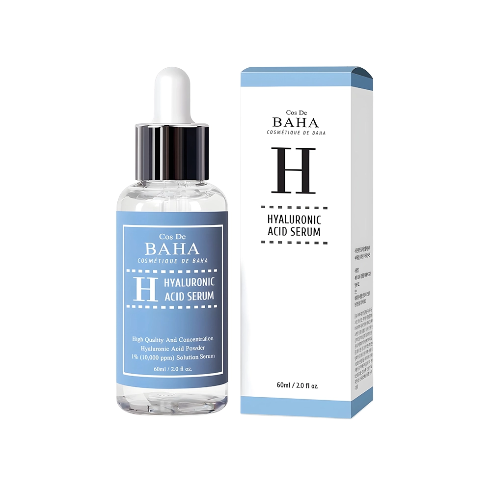 سرم هیالورونیک اسید کاز د باها مدل Cos De Baha Hyaluronic Acid Serum (H)