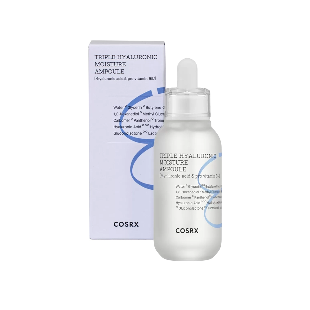 آمپول هیالورونیک اسید کوزارکس مدل Cosrx Triple Hyaluronic Moisture Ampoule