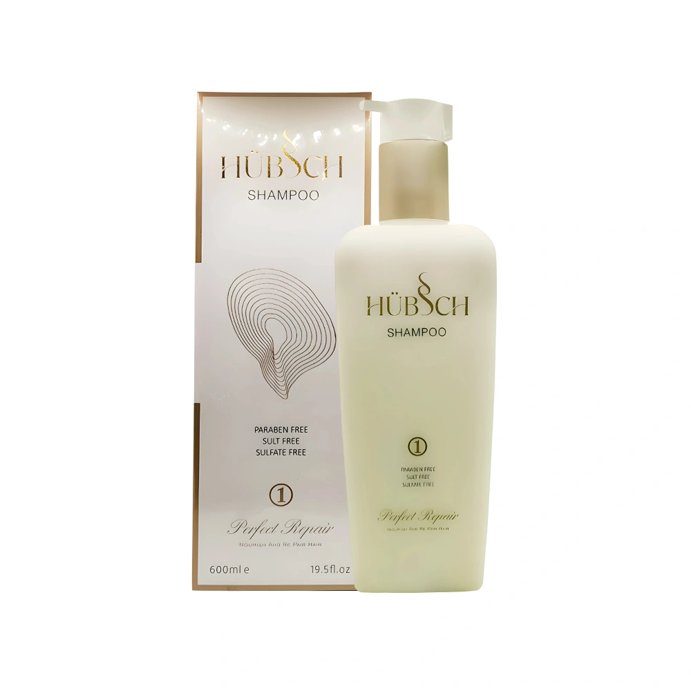 شامپو ترمیم کننده پرفکت ریپیر هوبش مدل Hubsch Perfect Repair shampoo