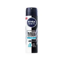 اسپری مردانه ضد تعریق ۴۸ ساعته بلک اند وایت فرش نیوآ مدل Nivea Men Deospray Black & White Invisible