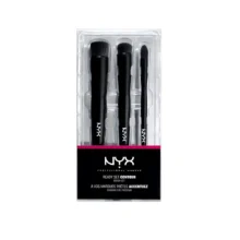 ست براش حرفه ای کانتور 3 تكه نيكس مدل NYX Professional Makeup Ready Set Contour Brush Set
