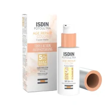 کرم ضد آفتاب رنگی ضد چروک ايزدين مدل +ISDIN FotoUltra Age Repair Color SPF50